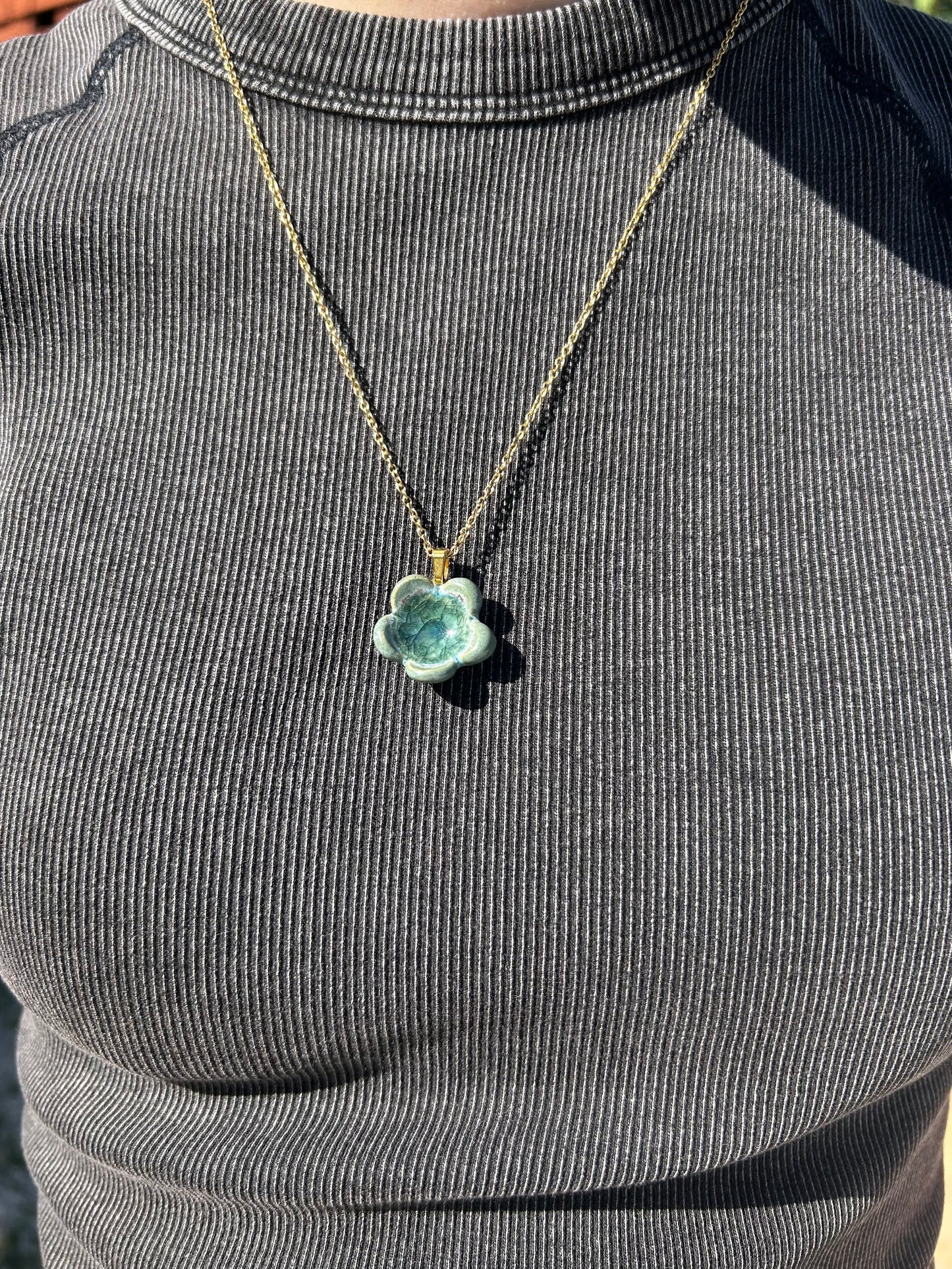 Pendentif fleur