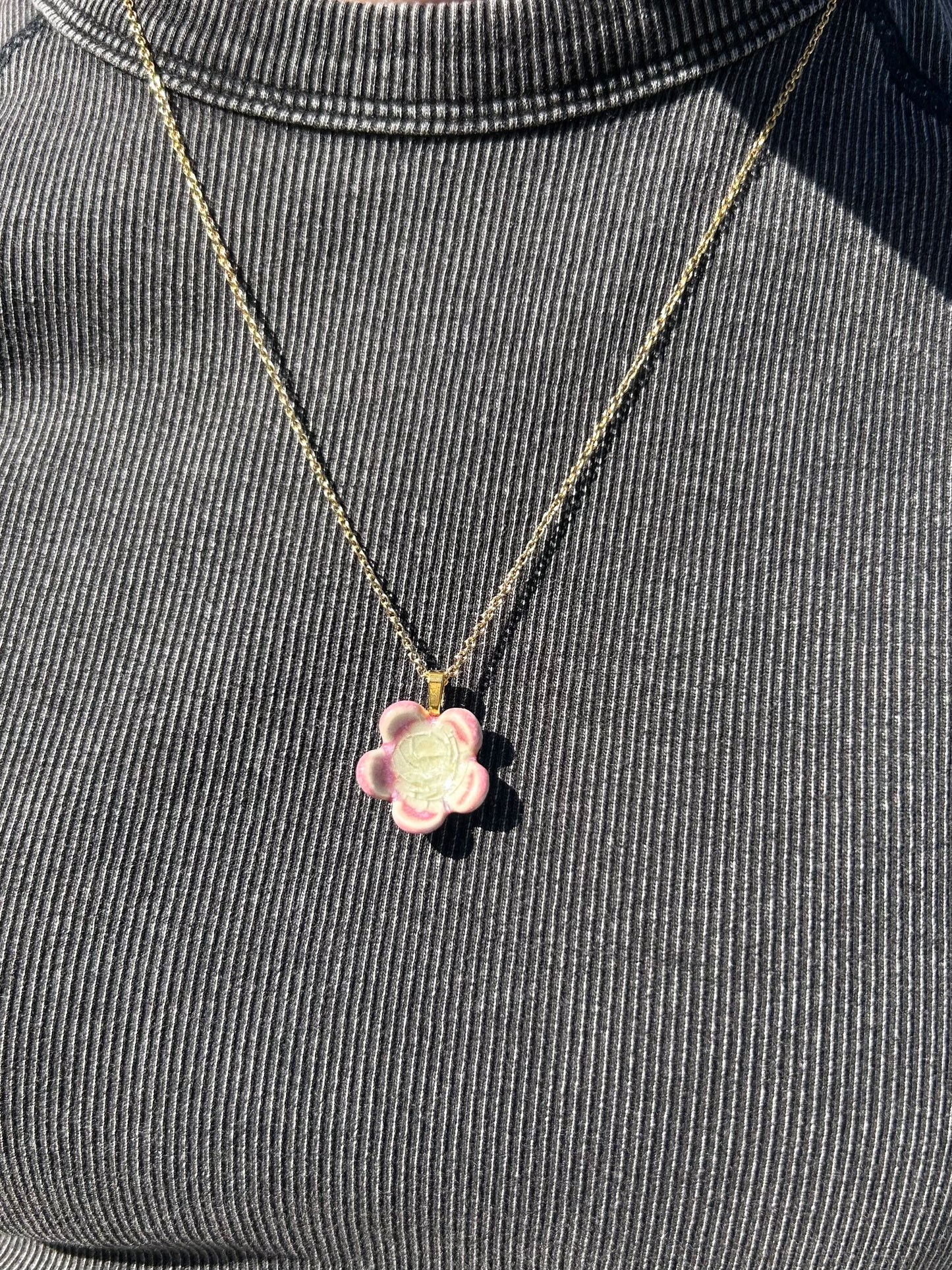 Pendentif fleur