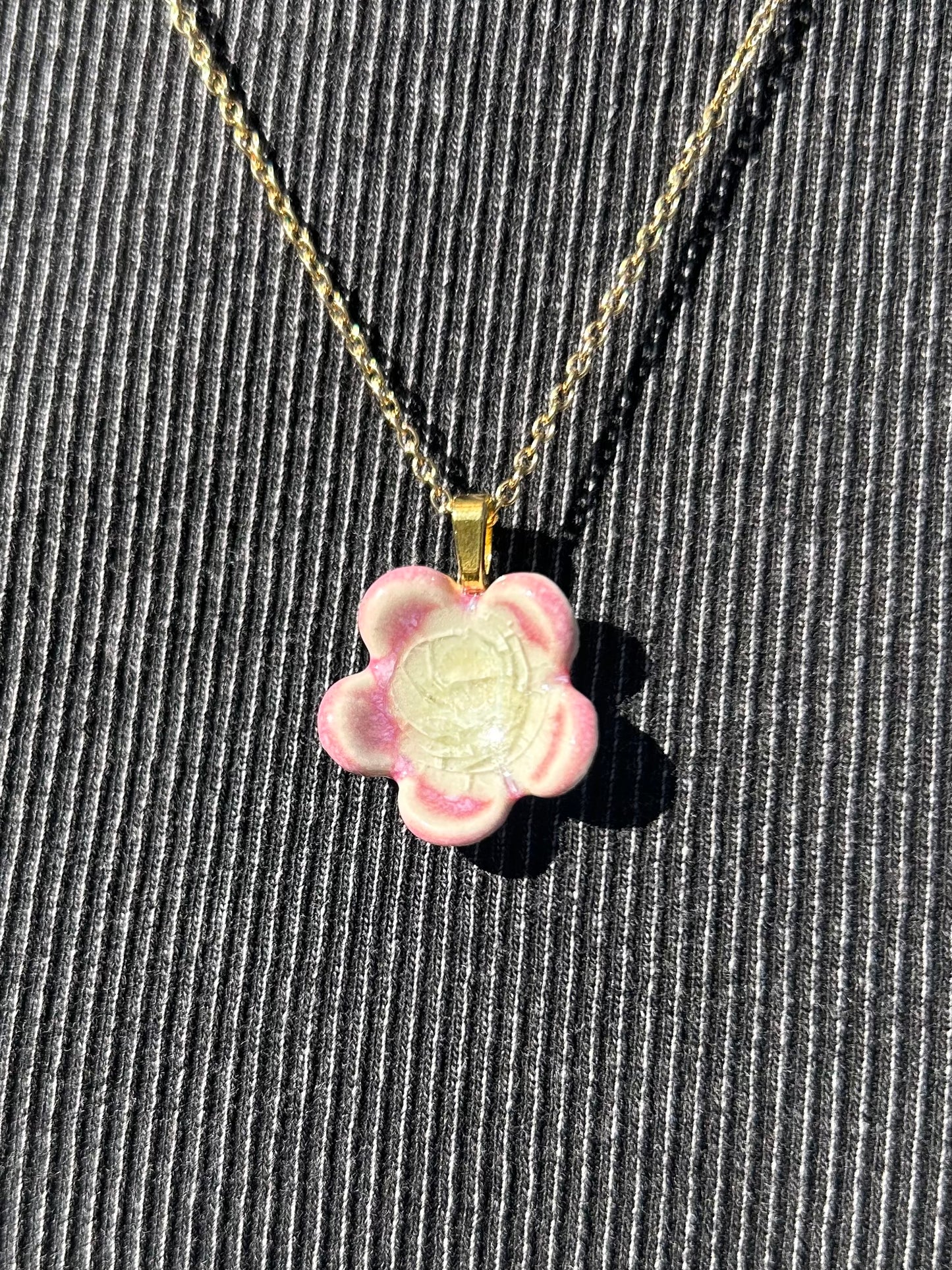 Pendentif fleur
