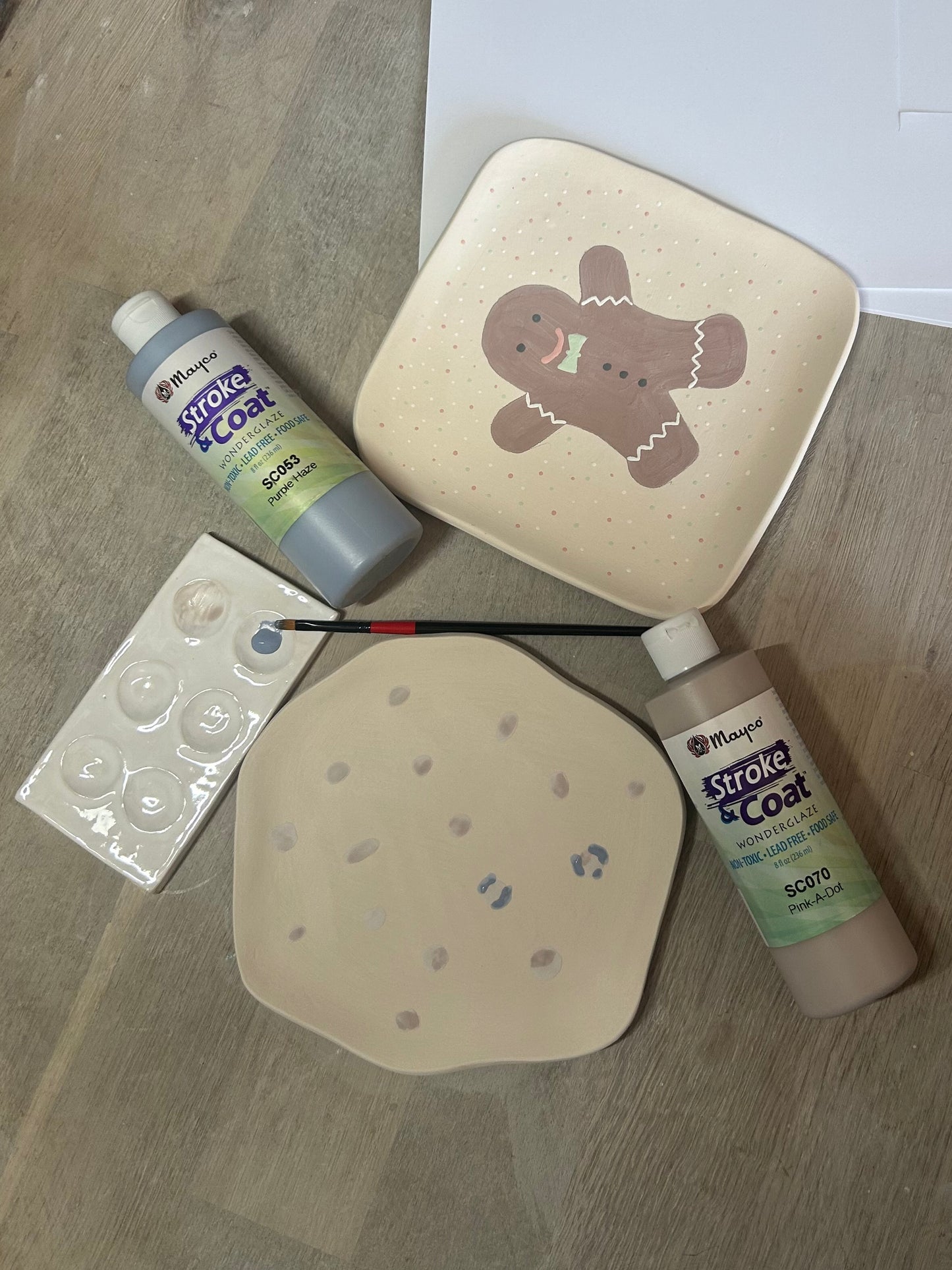 Atelier peinture sur céramique - séance de 2 h (⚠️prix final en description)