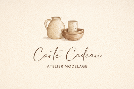 Carte cadeau -  atelier modelage