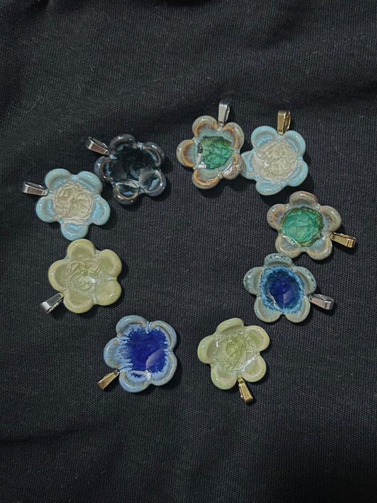 Pendentif fleur